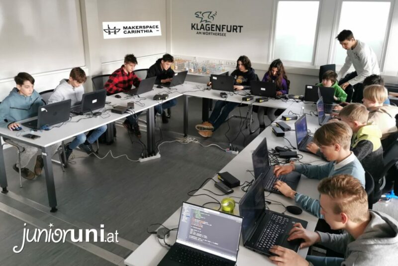 WKK Junioruni Minecraft Sommercamp 17.-21. Juli 2023 Klagenfurt