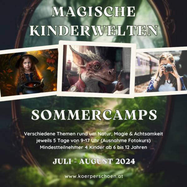 Magische Feriencamps – Minifotokurs für Kids