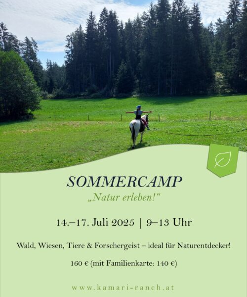 Sommercamp „Natur erleben“