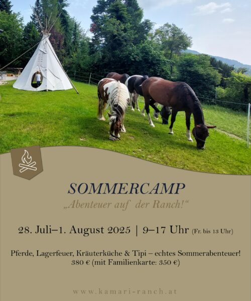Sommercamp „Abenteuer auf der Ranch“